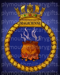 HMS Magicienne Magnet